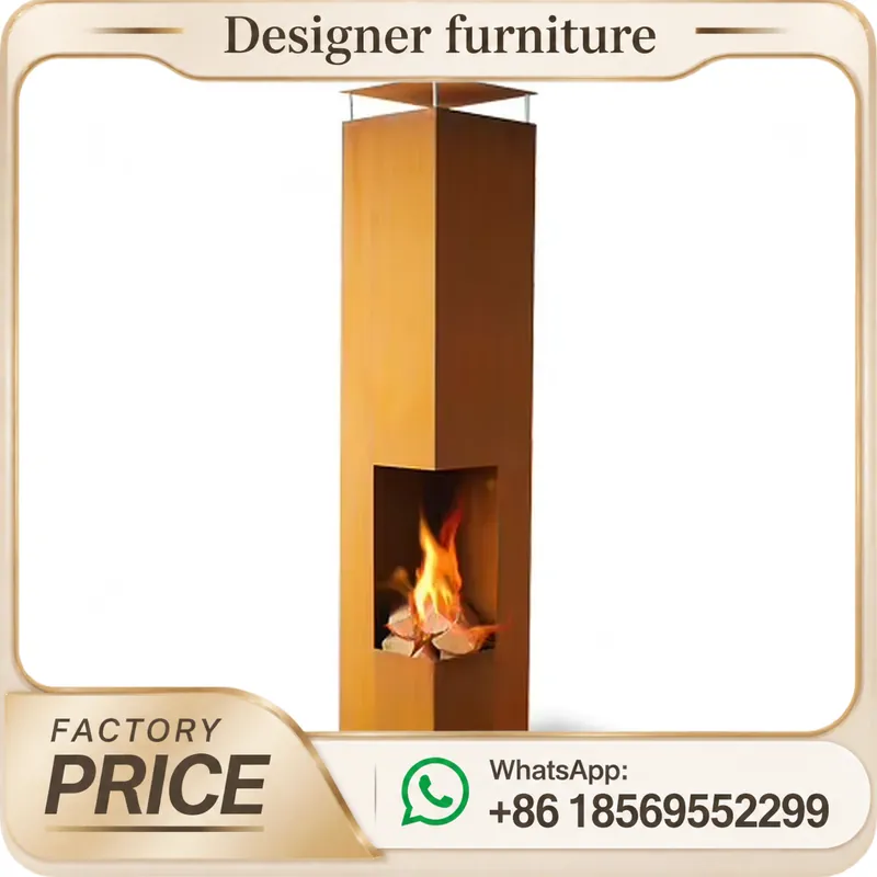 Outdoor Camping Stove - Portable Wood Pellet Stove With Chimney