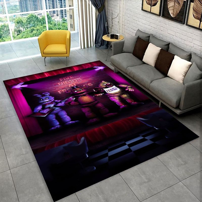 Outdoor Camping Games For Kids - Horror Game F-FNAF Freddy Non-Slip Area