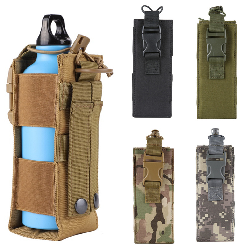 Outdoor Camping Water Tank - Molle Water Bottle Holster Pouch Outdoor
