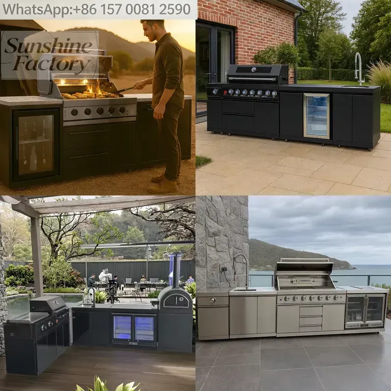 Outdoor Camping Kitchen With Sink - New Arrivals Customizable 304 SS Outdoor