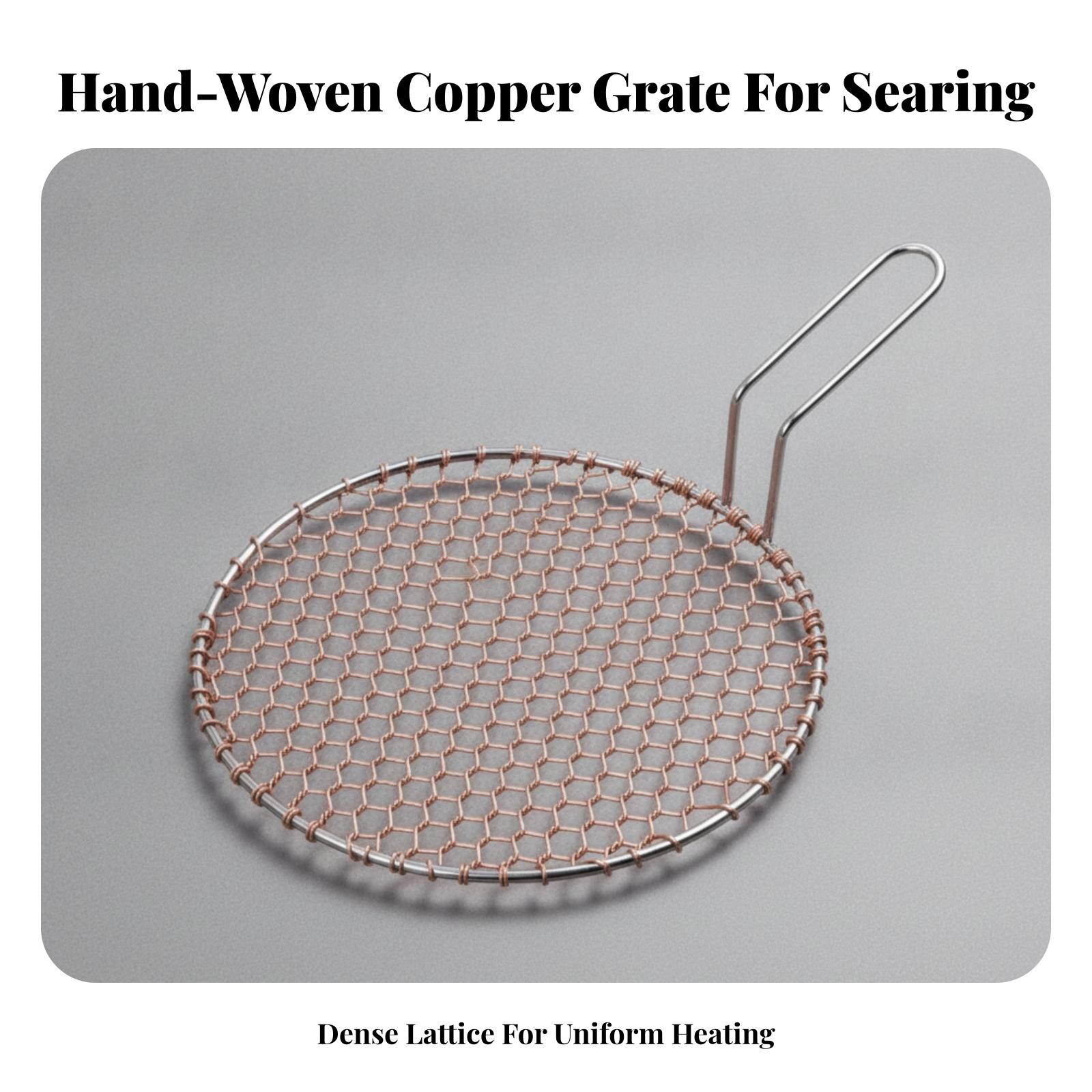 Portable Copper Mesh Round Gri - Outdoor Camping Stove review and price