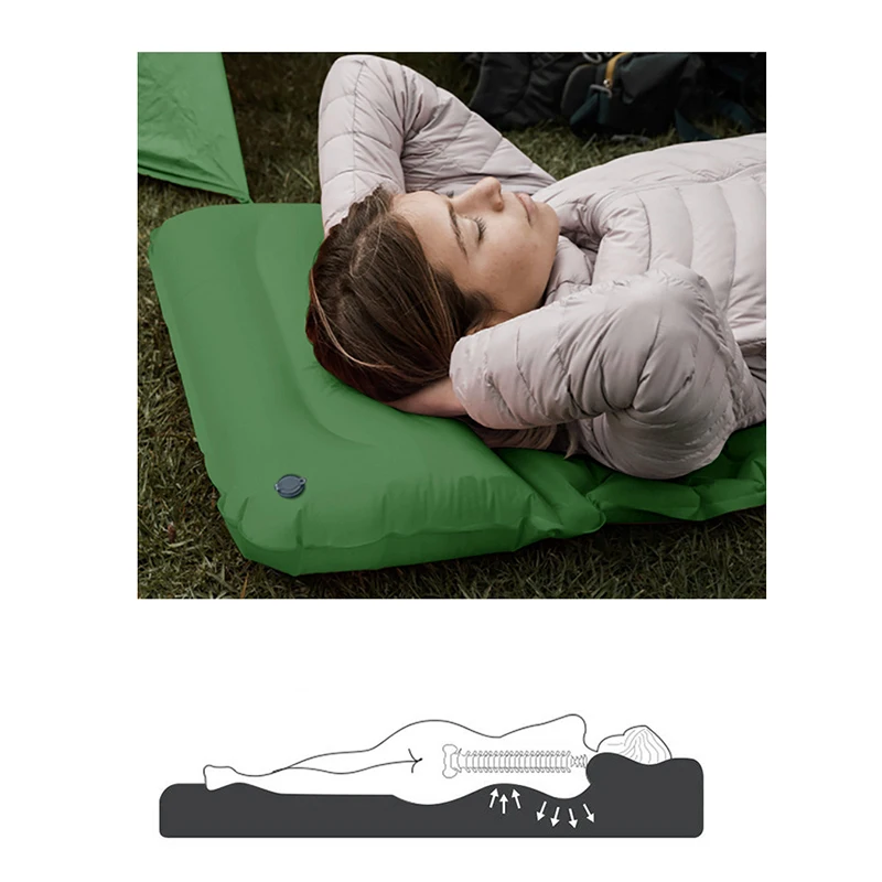 Inflatable Camping Mat Air Mat - Outdoor Camping Mattress review and price