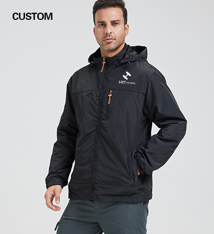 Men Sports Jacket Custom Logo  - Outdoor Camping Logo review and price