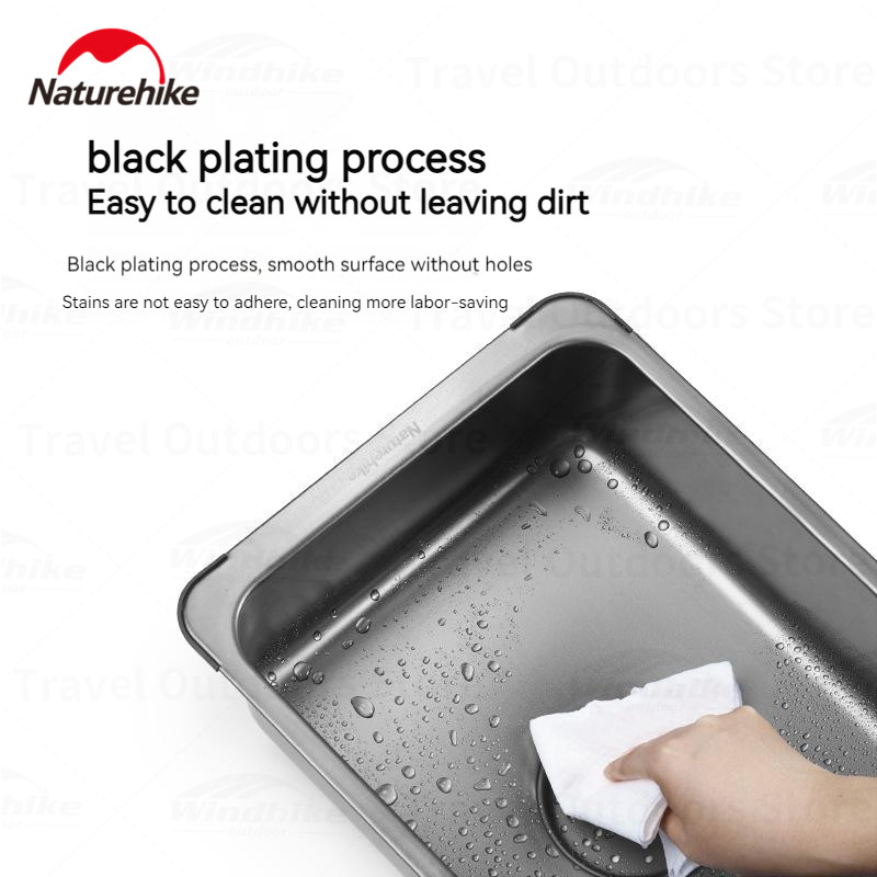 Naturehike Washing Sink Stainl - Outdoor Camping Kitchen With Sink review and price