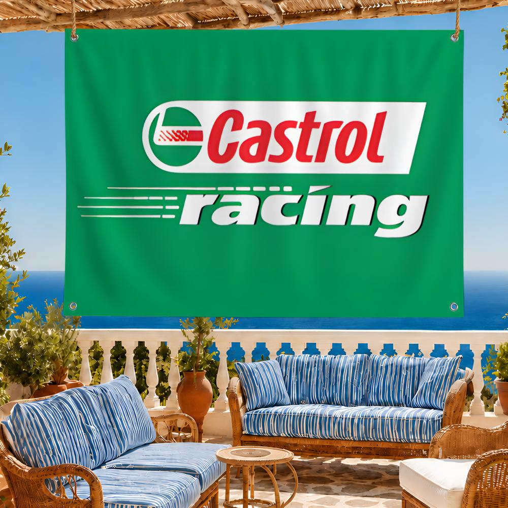 Auto Brand C-Castrol Flags Fan - Outdoor Camping Brands review and price