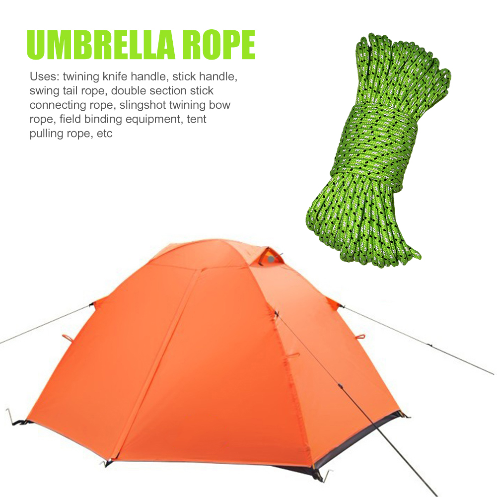 20m 4mm Survival Paracord Nylo - Outdoor Camping Quotes review and price