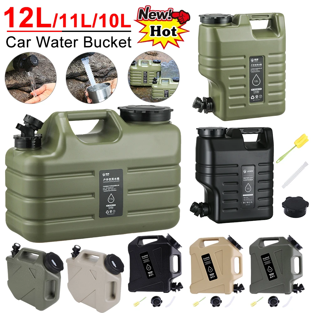 10/11/12L Car Water Bucket Lar - Outdoor Camping Water Tank review and price