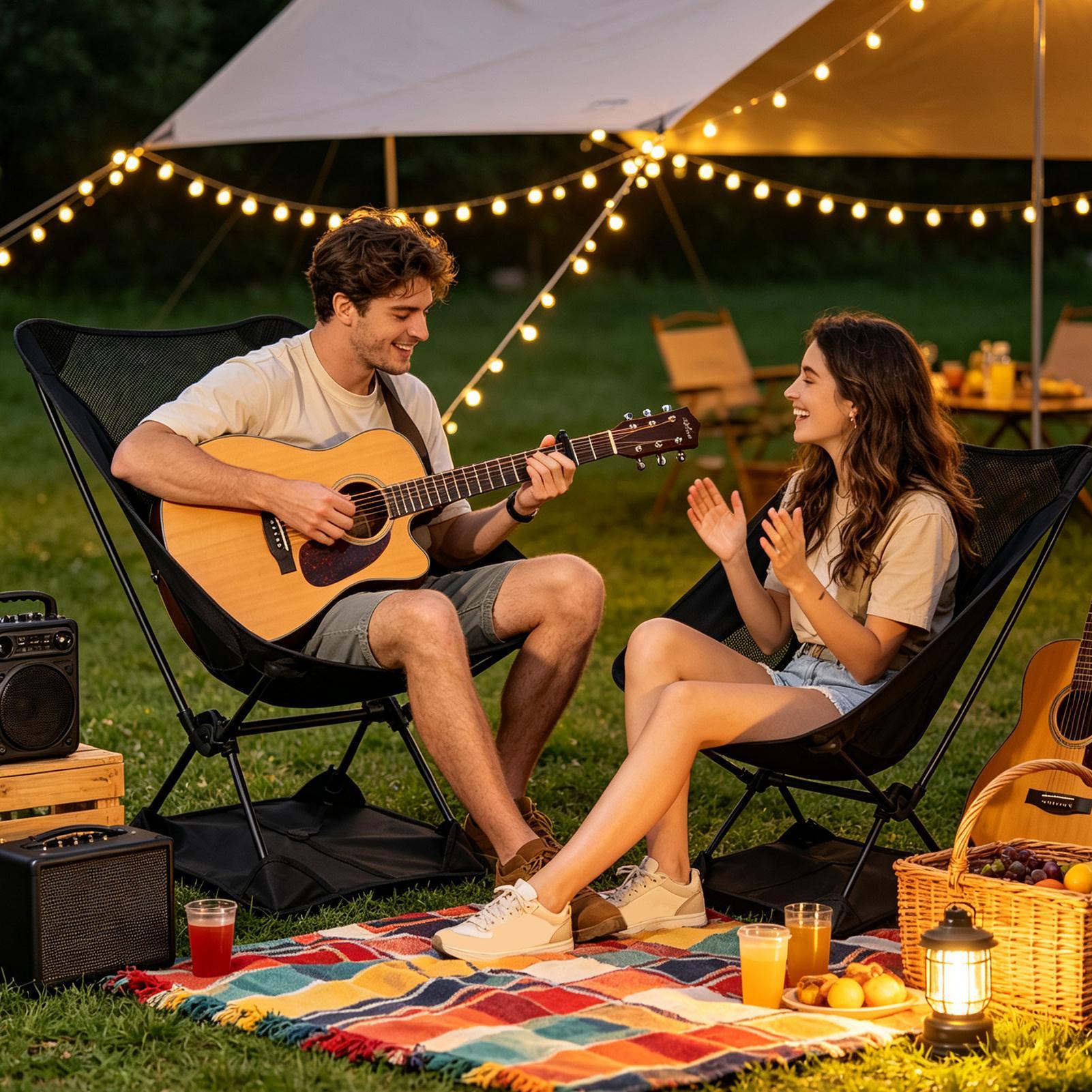 Oxford Cloth Anti-Sink Camp Ch - Outdoor Camping Recliner Chairs review and price