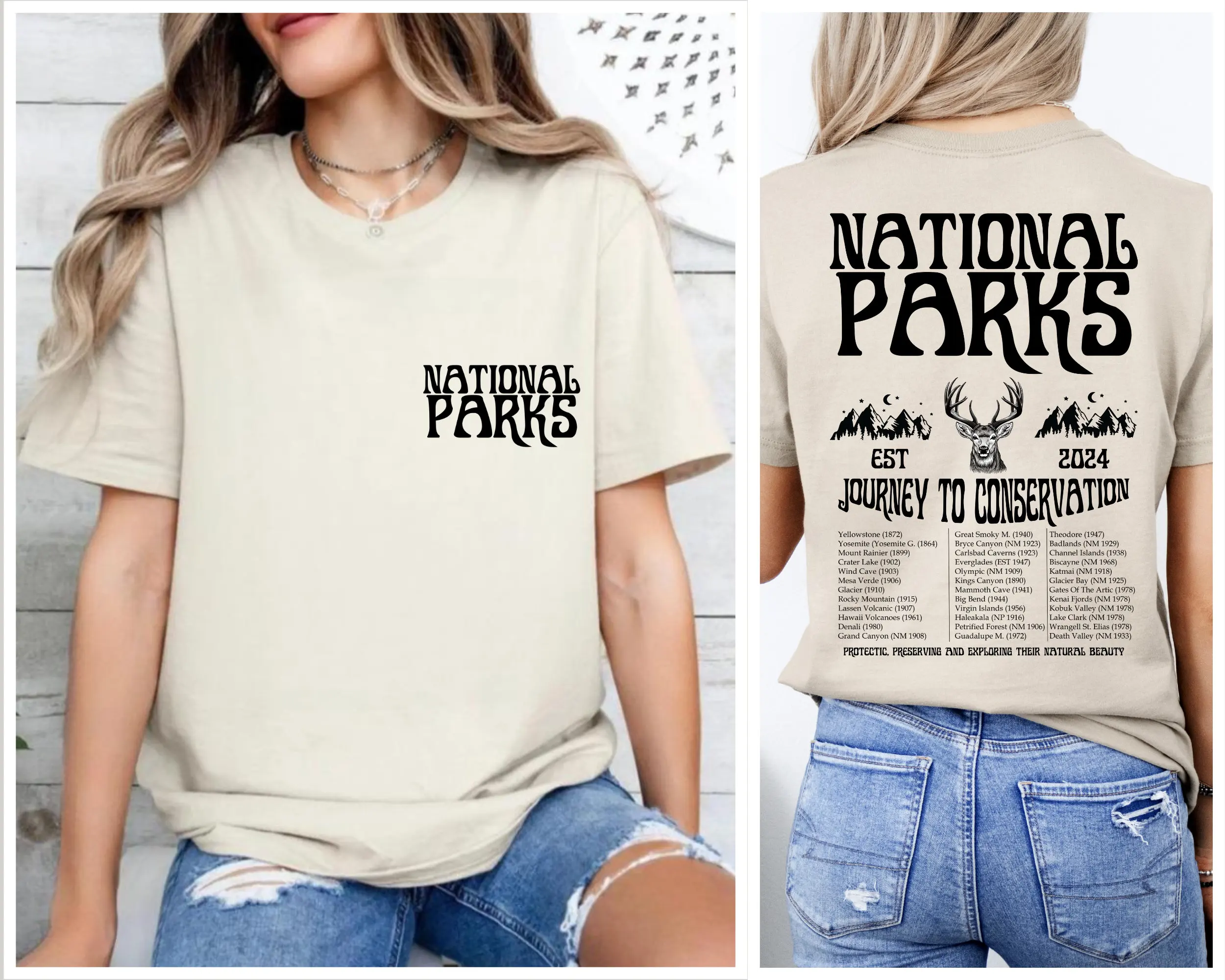National Parks T Shirt Us Park - Outdoor Camping Yosemite review and price