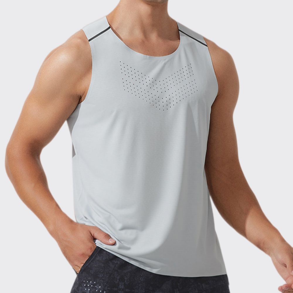 Men Gym Vest Quick Dry Running - Outdoor Camping Logo review and price
