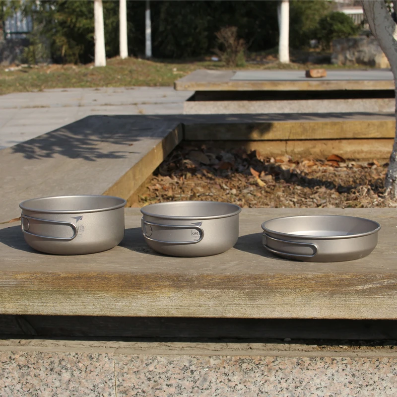 Keith 3PCS Titanium Cookware P - Outdoor Camping Essentials review and price