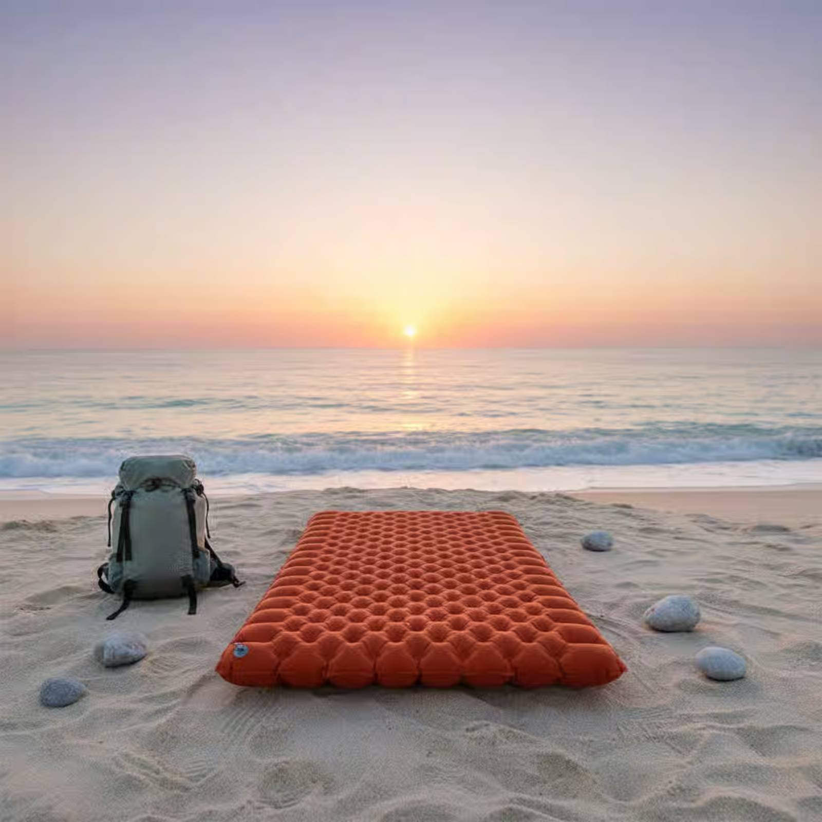 Inflatable Camping Mat Nylon T - Outdoor Camping Rugs review and price