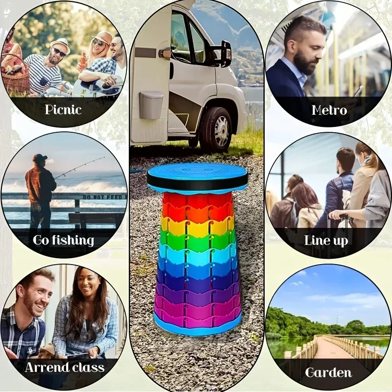 Rainbow Telescopic Camping Sto - Outdoor Camping Chairs review and price