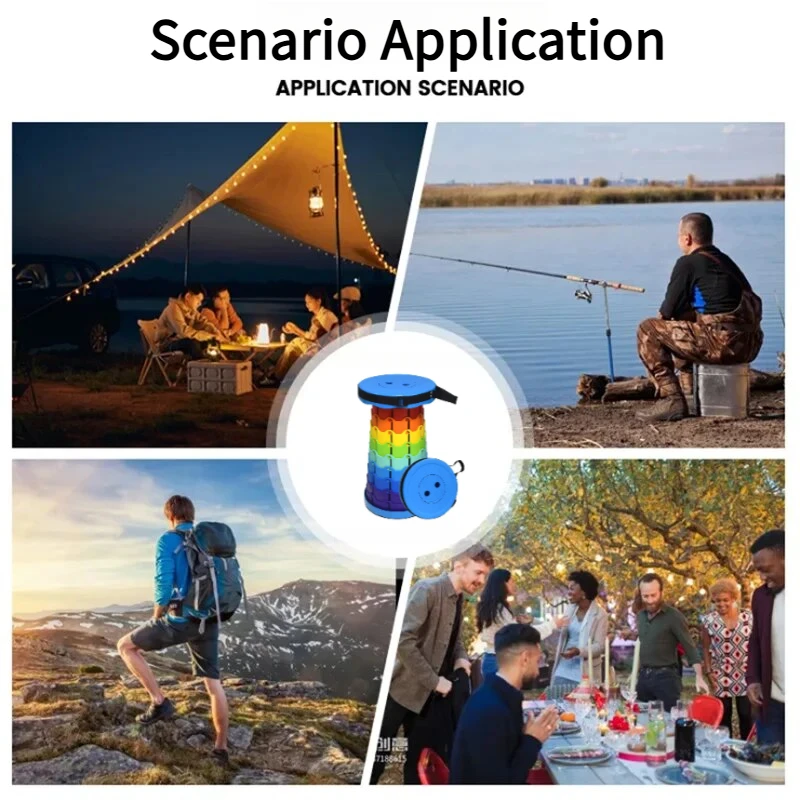 Rainbow Telescopic Camping Sto - Outdoor Camping Chairs review and price