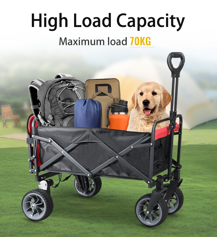 Electric Camping Wagon Cart Fo - Outdoor Camping Set review and price