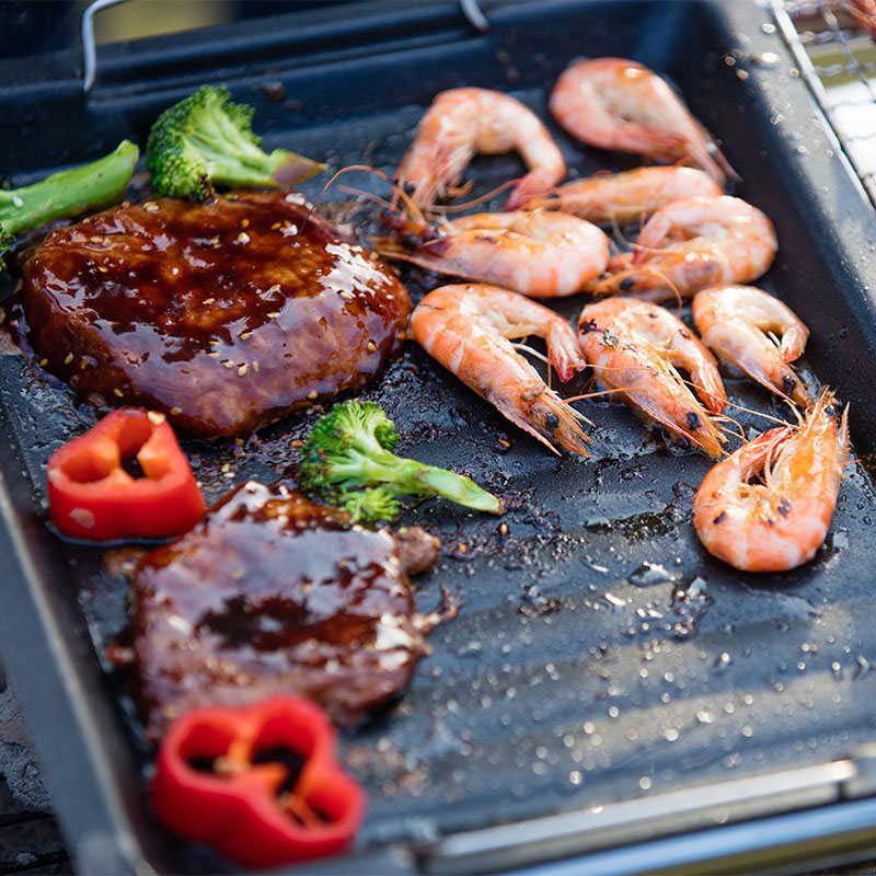 Outdoors Thick Square Grill Pa - Outdoor Camping Food review and price