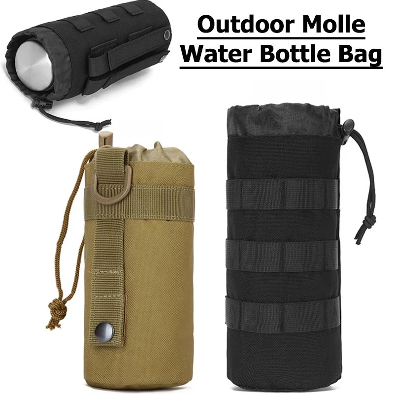 Outdoor Molle Water Bottle Bag - Outdoor Camping Water Tank review and price