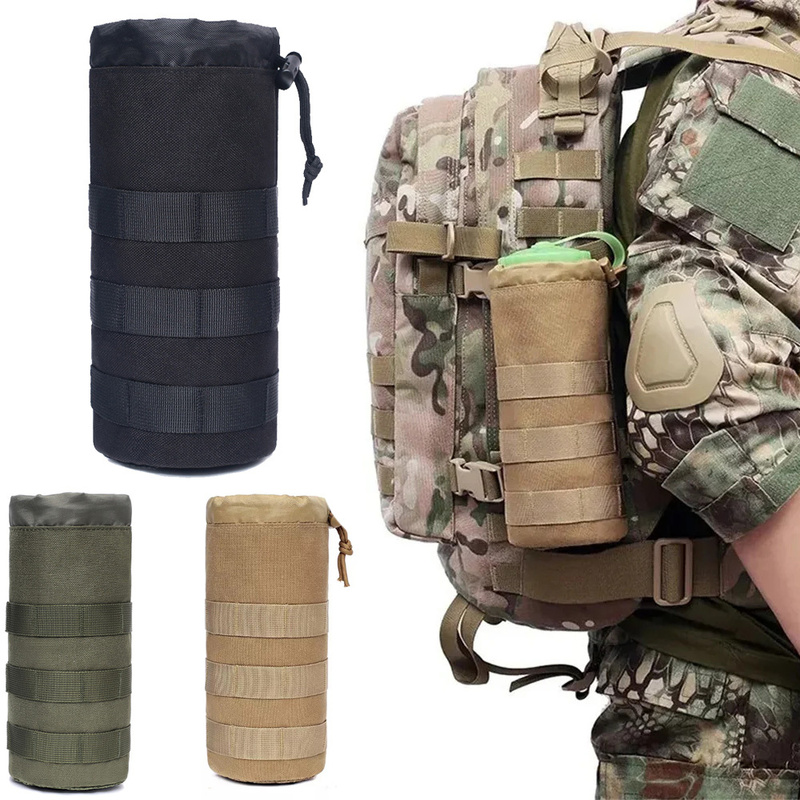 Outdoor Molle Water Bottle Bag - Outdoor Camping Water Tank review and price