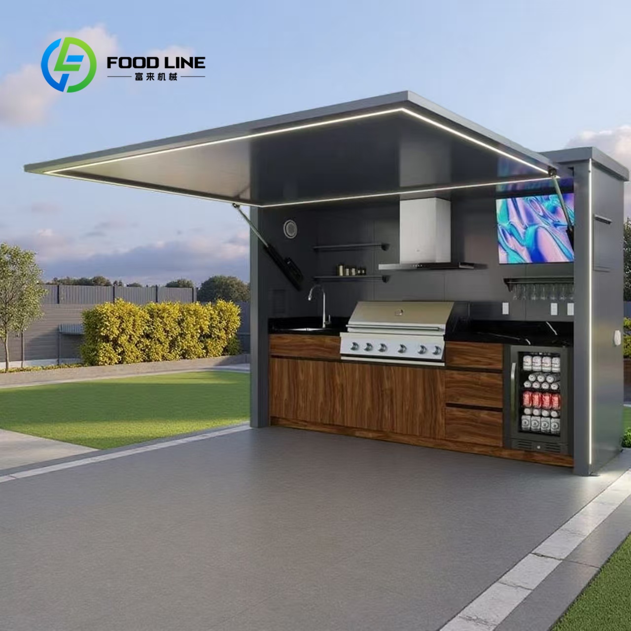 Customized Portable Outdoor Ki - Outdoor Camping Kitchen With Sink review and price