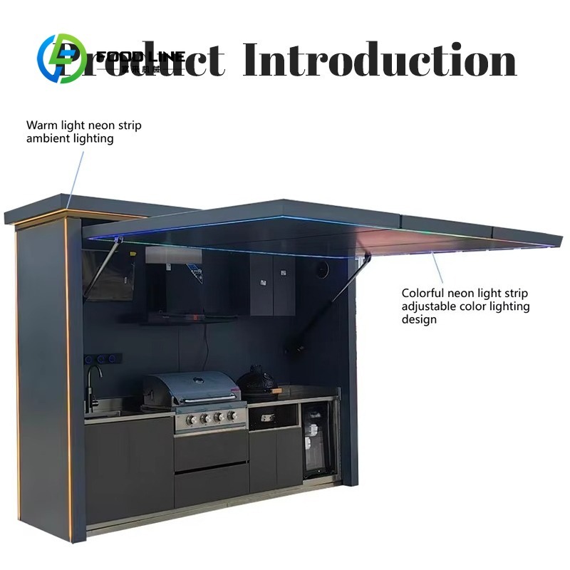 Customized Portable Outdoor Ki - Outdoor Camping Kitchen With Sink review and price