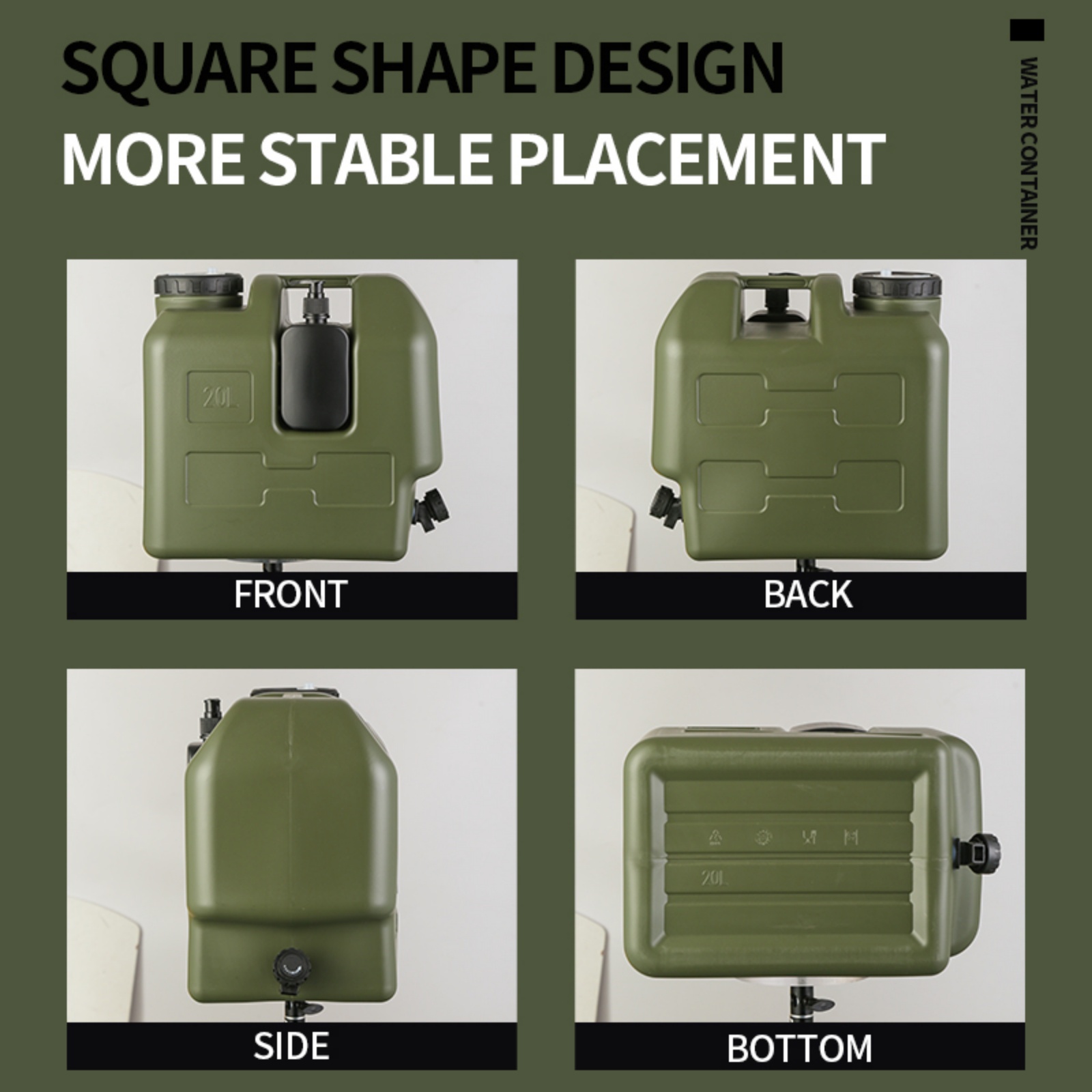 15/20L Portable Camping Water  - Outdoor Camping Water Tank review and price