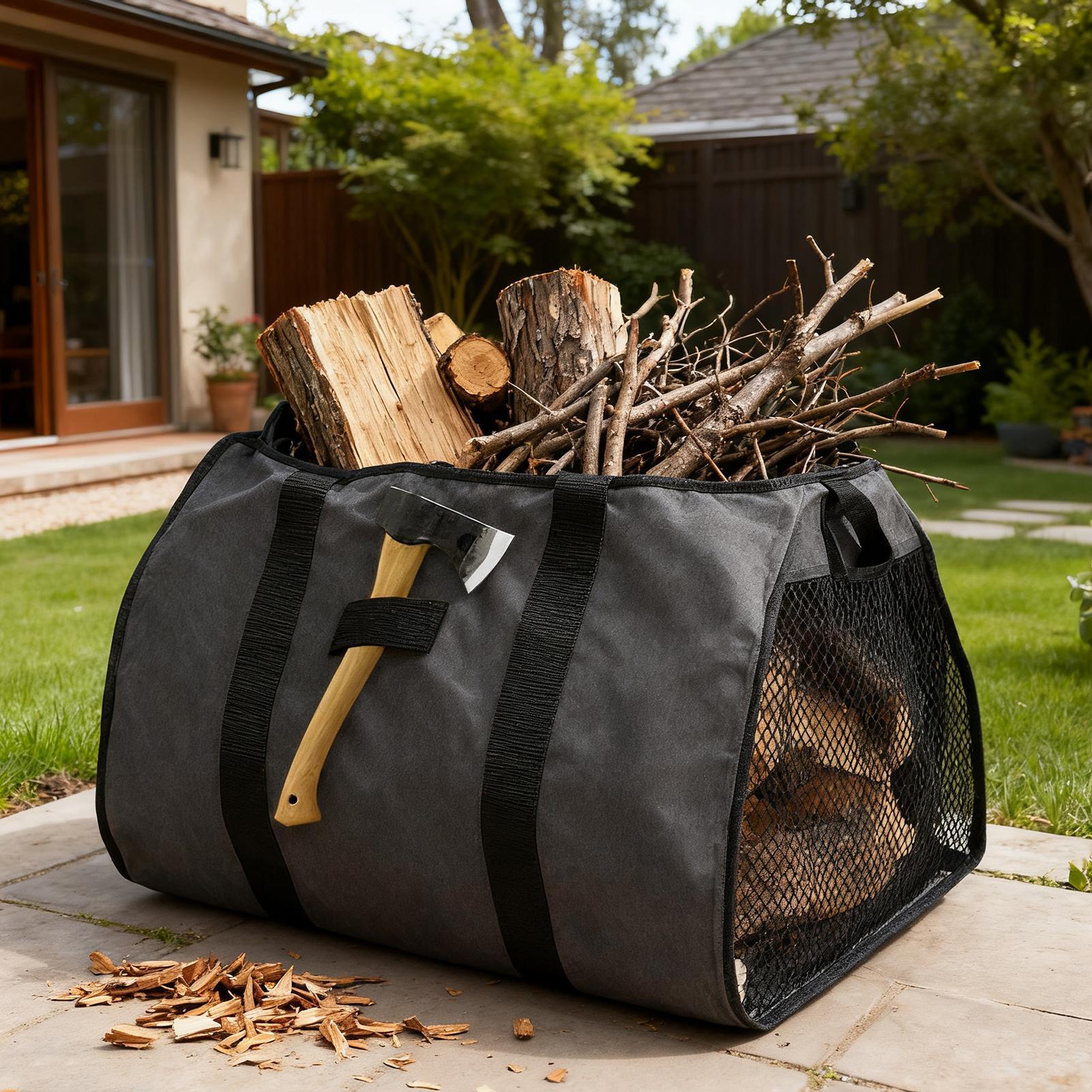 Firewood Carrier Large Portabl - Outdoor Camping Stove review and price