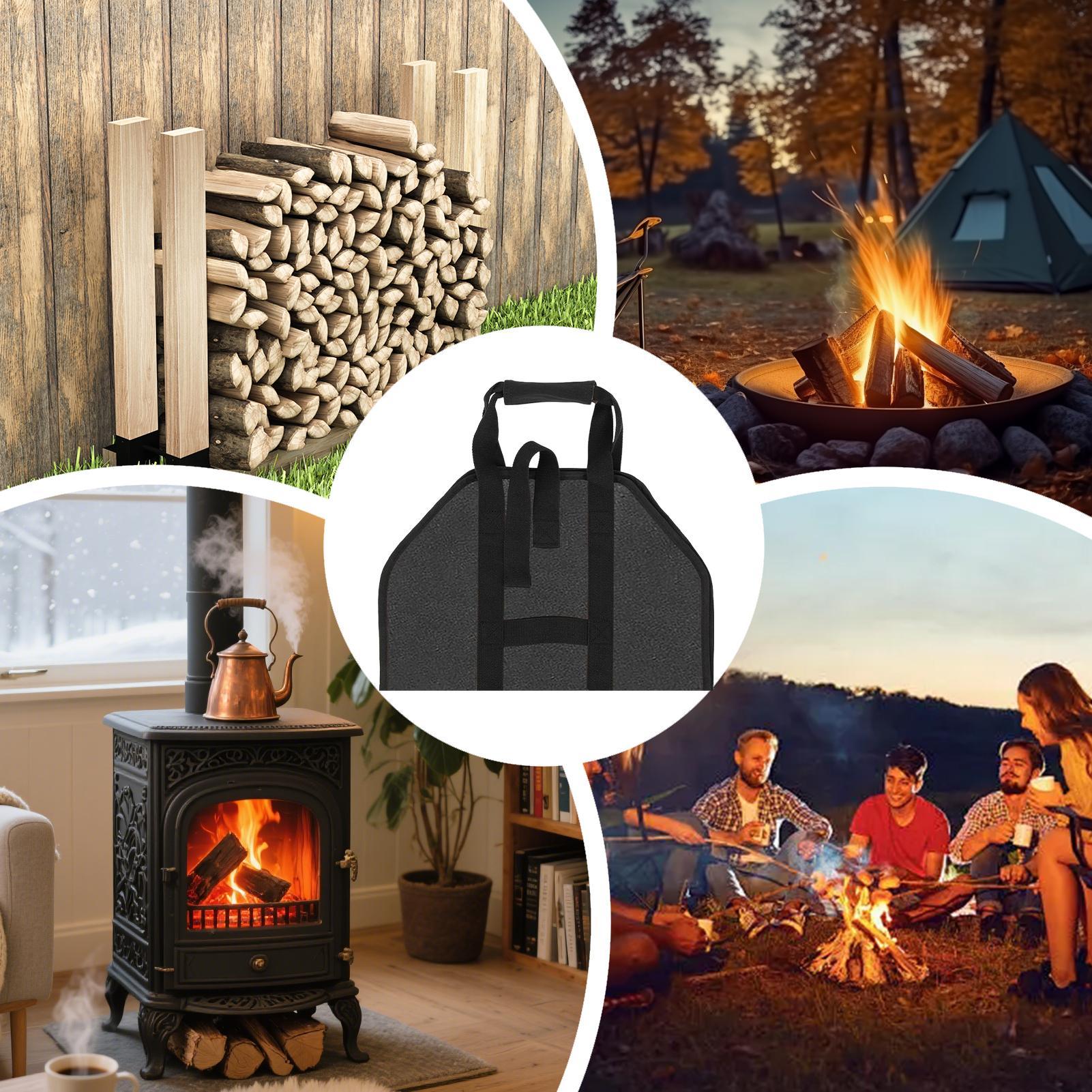 Firewood Carrier Large Portabl - Outdoor Camping Stove review and price