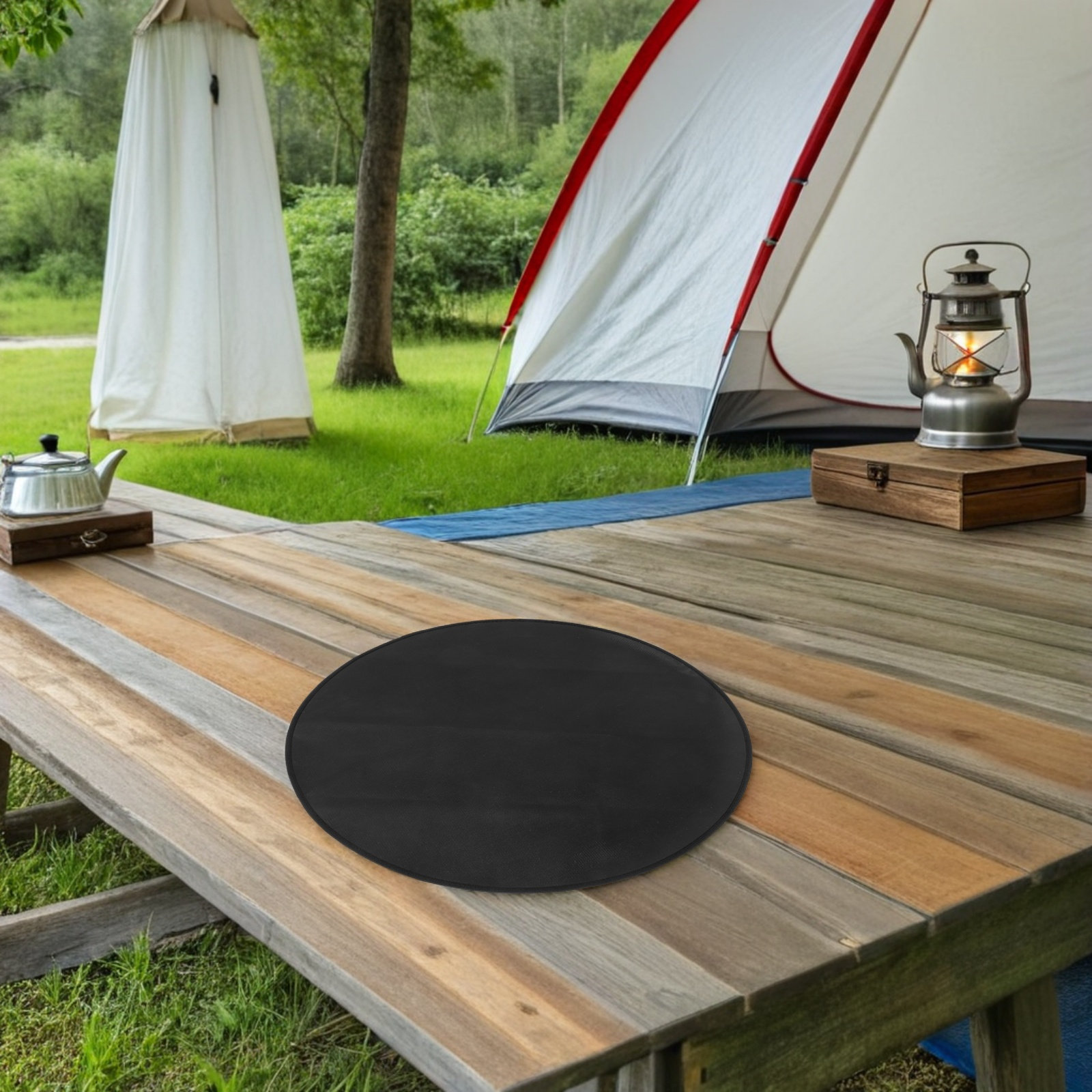 Round Fireproof Bbq Mat Heat R - Outdoor Camping Stove review and price
