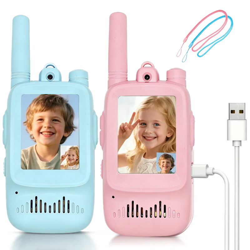 2pcs Kids Video Walkie Talkie  - Outdoor Camping Games For Kids review and price