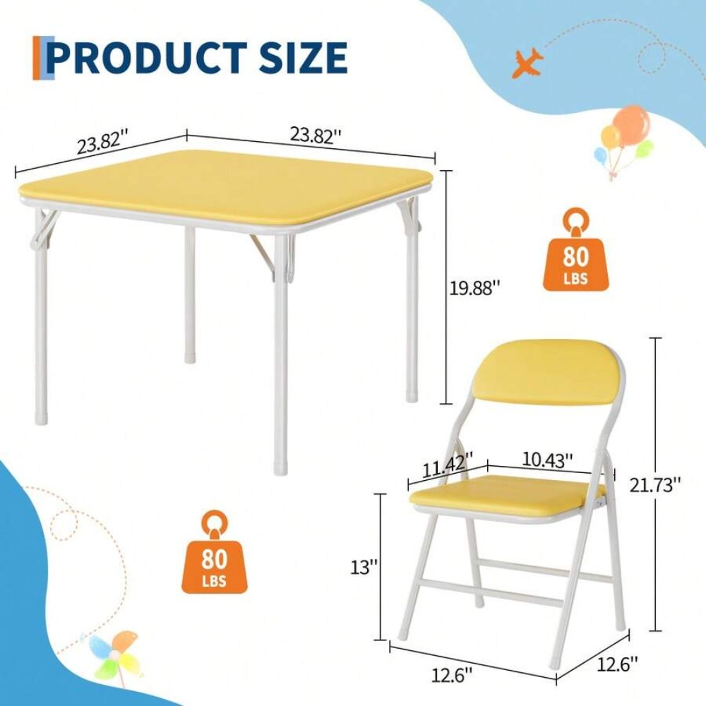 Foldable Square Table and Chai - Outdoor Camping Chairs Folding review and price