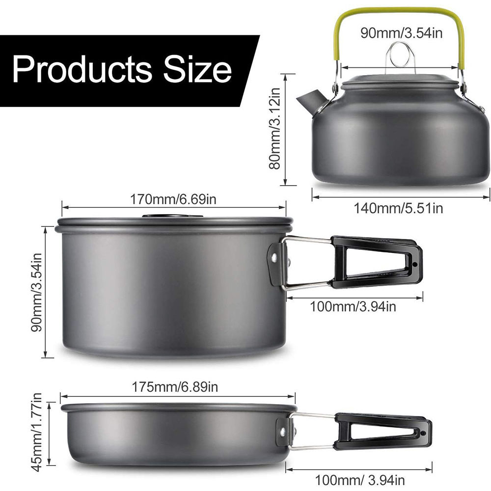 Outdoor Camping Cookware Set M - Outdoor Camping Essentials review and price