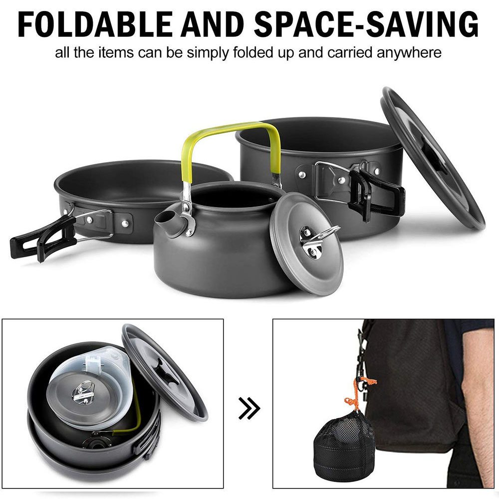 Outdoor Camping Cookware Set M - Outdoor Camping Essentials review and price