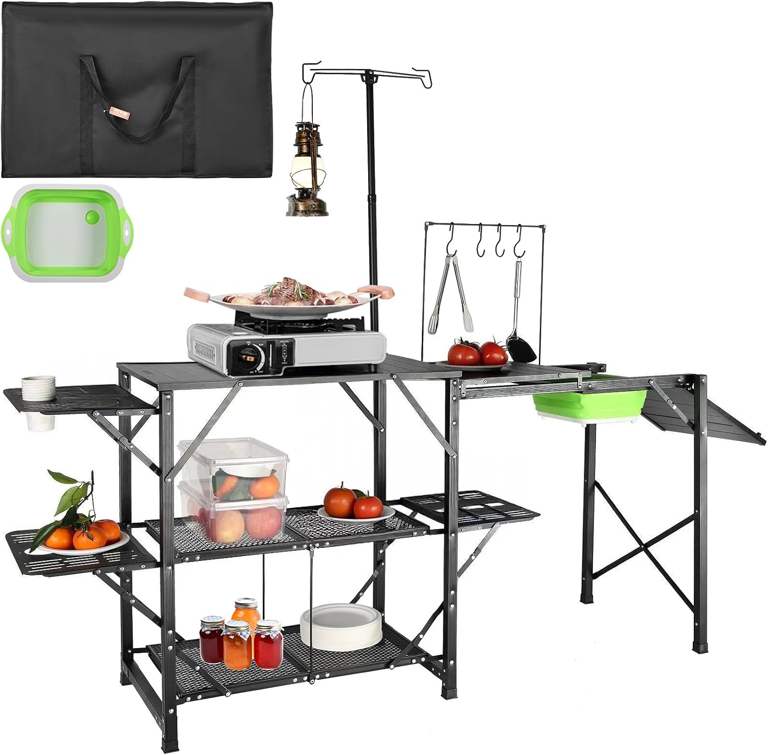 Camping Kitchen Table with Sin - Outdoor Camping Kitchen With Sink review and price