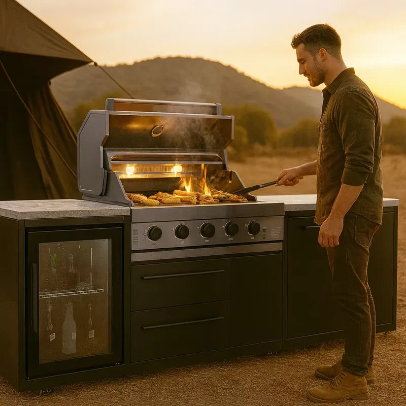 New Arrivals Customizable 304  - Outdoor Camping Kitchen With Sink review and price